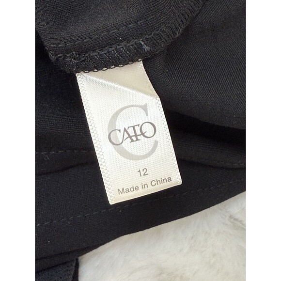 New CATO BLACK DRESS  Size 12 - Picture 9 of 11